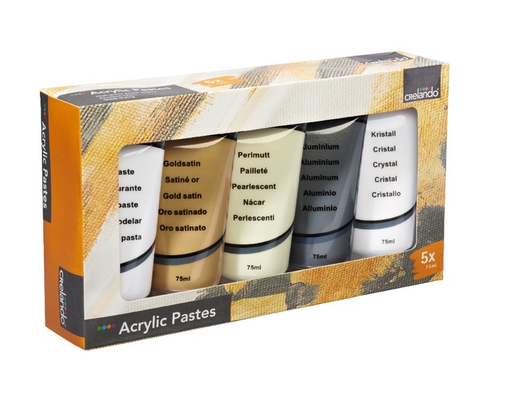 Acrylic Pastes, 75ml