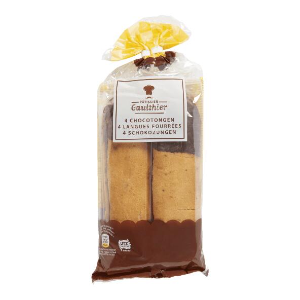 PÂTISSIER GAULTHIER(R) 				Langues fourrées, 4 pcs