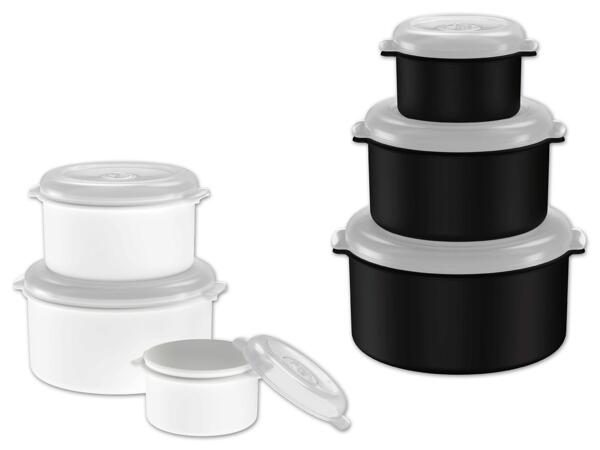 Mikrowellendosen-Set, 3-teilig