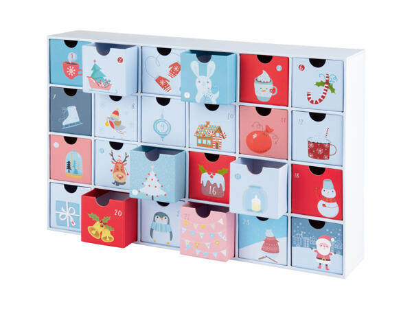 Advent Calendar with Drawers