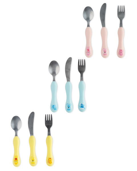 Children's Easy-Grip Cutlery Set