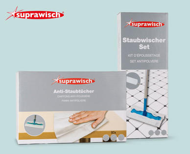 SUPRAWISCH Staubwischer-Set/Anti-Staubtücher