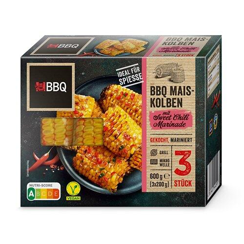 BBQ Marinierter Grillmais, Sweet Chili