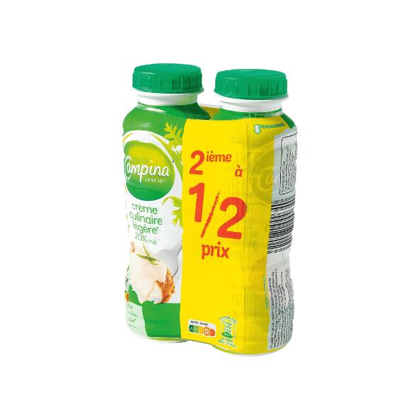 CAMPINA(R) 				Crème, 2 pcs