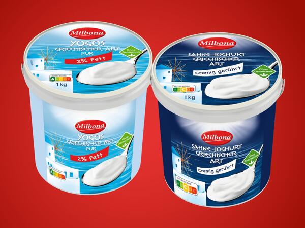 Joghurt nach griechischer Art