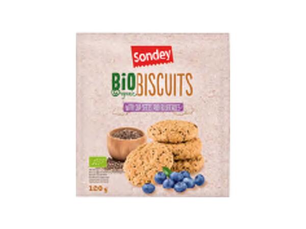 Bio Biscuit Chia Seeds & Blueberries