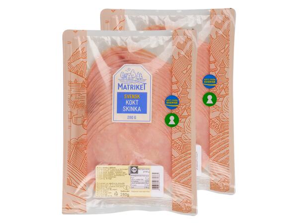 Skivad skinka