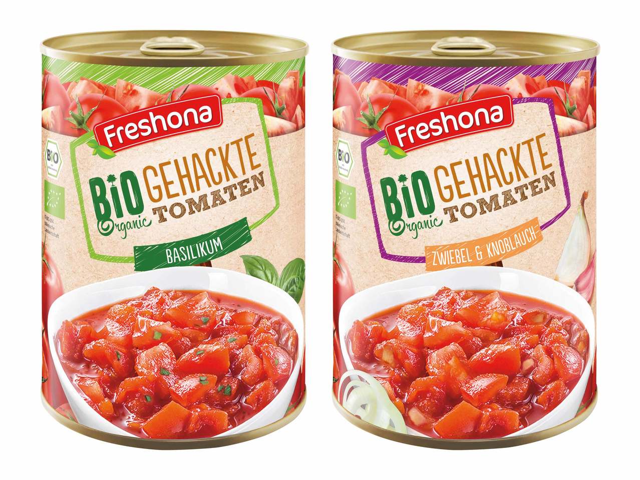 Tomates hachées bio
