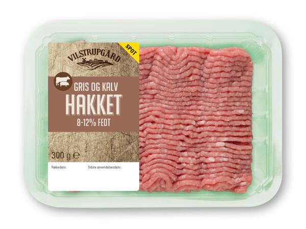 VILSTRUPGÅRD Hakket dansk grisekød, dansk kalvemedister eller hakket gris og kalv