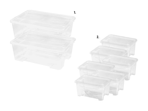 Boîtes avec couvercle