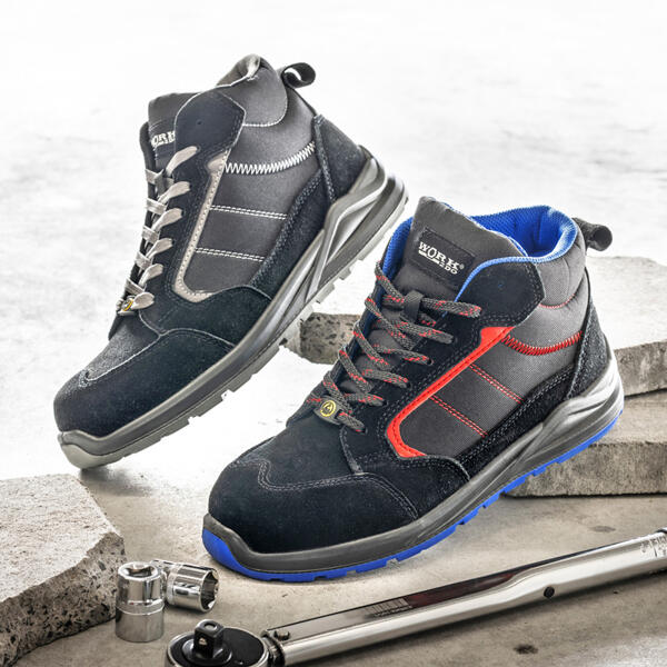 S1 Leder-Sicherheitsstiefel
