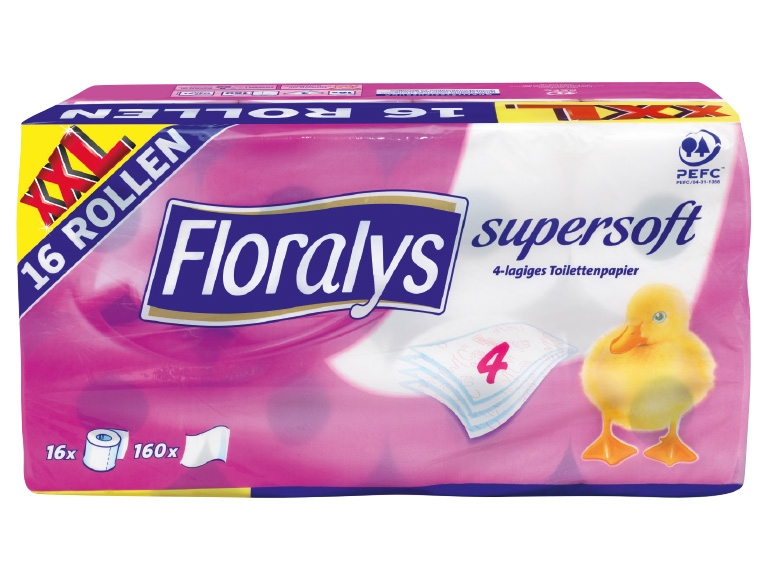 FLORALYS Toilettenpapier
