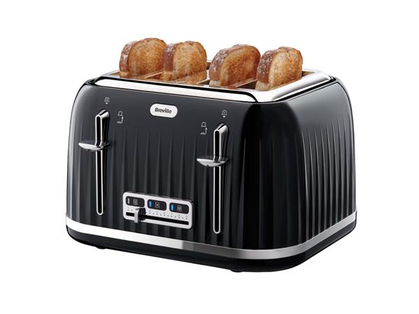 Breville Impressions 4 Slice Toaster - Black