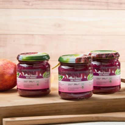 Chou rouge aux pommes, pack de 3