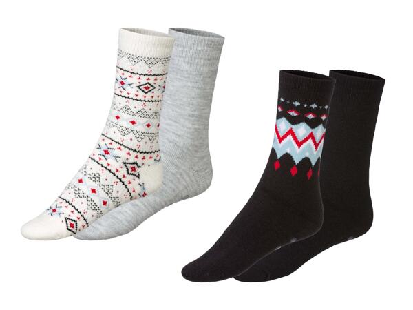 Chaussettes thermorégulatrices, 2 paires