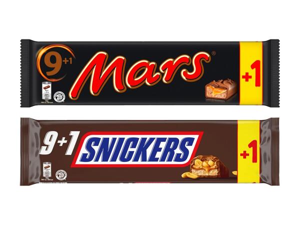 Barres 9+1 gratuite