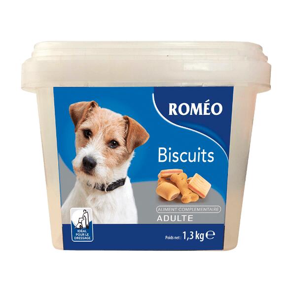 ROMÉO(R) 				Biscuits Pour Chien Adulte