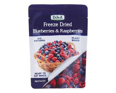 DJ&A Freeze Dried Berries 20g/25g