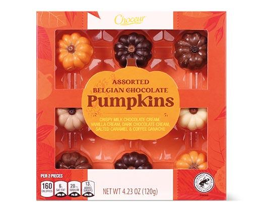 Choceur Pumpkins and Apples Chocolates