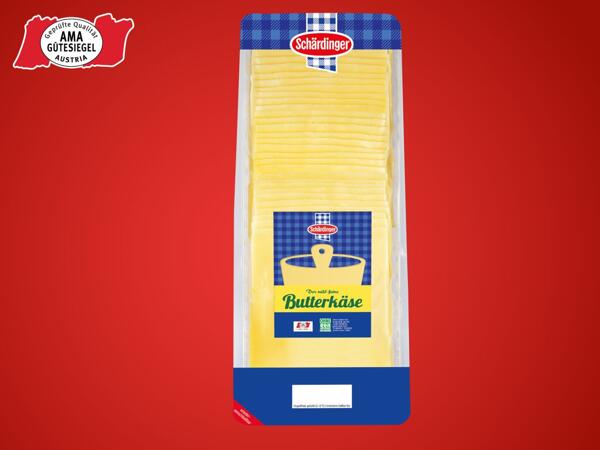 Butterkäse in Scheiben
