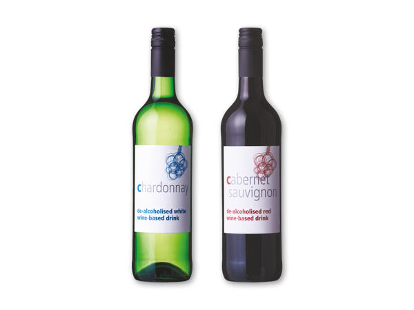Alkoholfri Chardonnay eller Cabernet Sauvignon