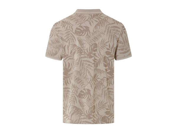 Livergy Men's Beige Polo Shirt