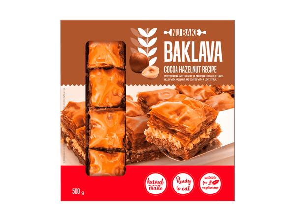Nu Bake Baklava Kakao-Haselnuss