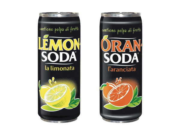 Lemon soda/Oran soda