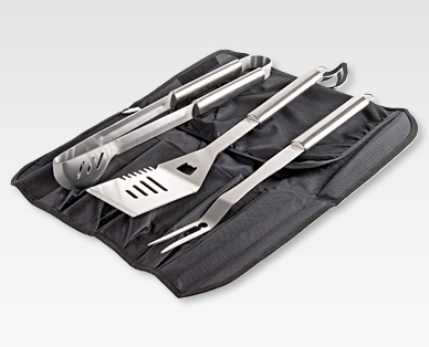 Lot d'ustensiles pour le barbecue