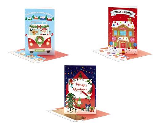 Merry Moments 
 Handmade Christmas Card