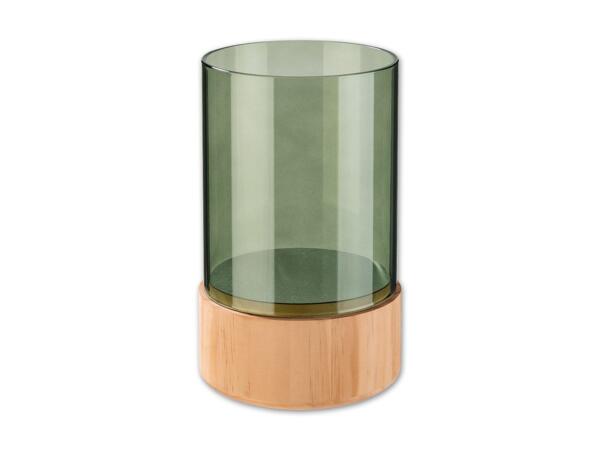 Glas-Windlicht