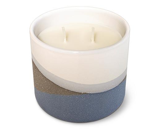 Huntington Home 
 Layered Stone Candle