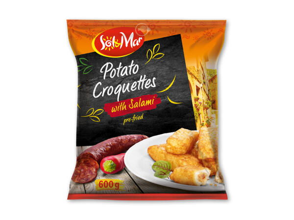 Kartoffelkroketter med fyld