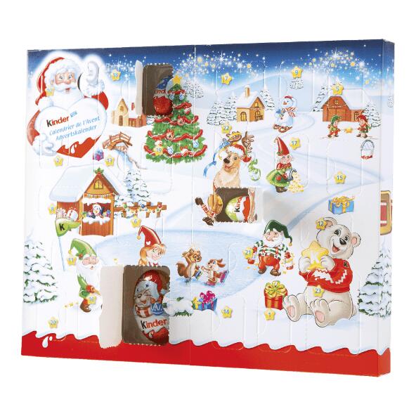 KINDER(R) 				Adventskalender