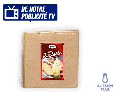 Raclette au poivre, ¼ de meule DUO'R