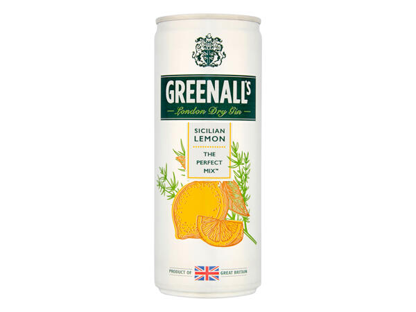 Greenall's Gin & Sicilian Lemon