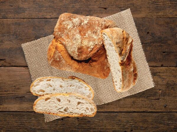 Pane Rustico cuit au four à pierre