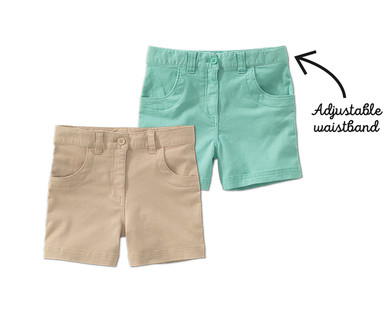 Girls' Twill Shorts