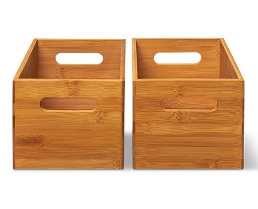 Huntington Home 
 Bamboo Pantry Bins