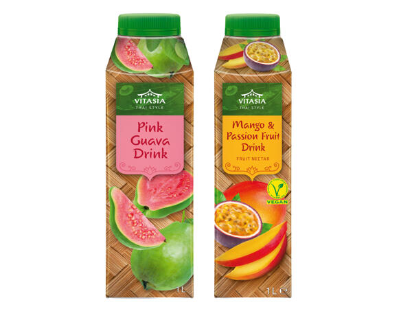 Mango-Maracuja oder Guaven Nektar