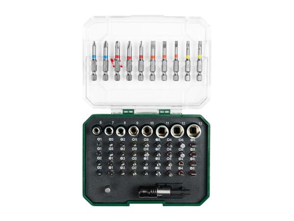 Parkside Bit & Socket Set - 56 Pieces