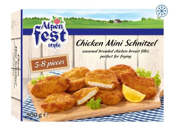 Alpenfest Mini Chicken Schnitzel