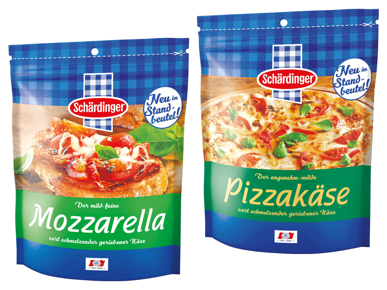 SCHÄRDINGER Pizzakäse/Mozzarella gerieben