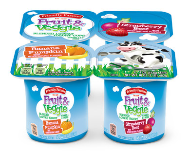Friendly Farms Kids Yogurt With Fruit & Veggie