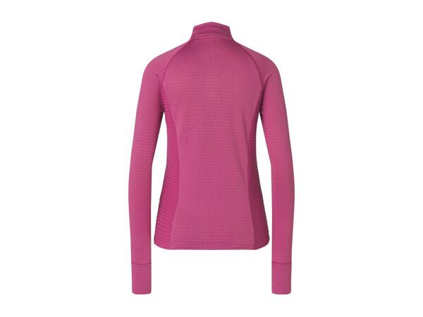 CRIVIT Ladies' Pink Long Sleeve Sports Top