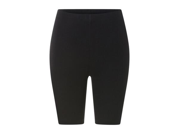 Esmara Ladies' Ribbed Cycling Shorts - 2 pack