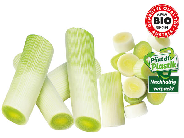 Bio Porree aus Österreich