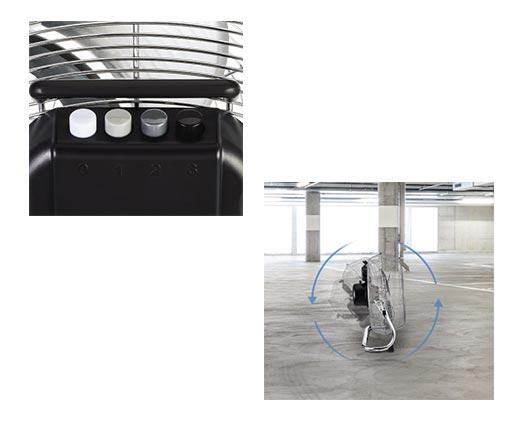 Easy Home 
 18" High-Velocity Floor Fan