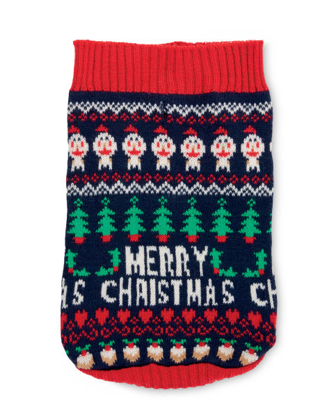 Merry Christmas Pet Jumper