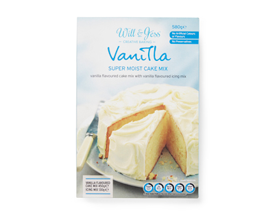 SUPER MOIST CAKE MIXES 550G-580G